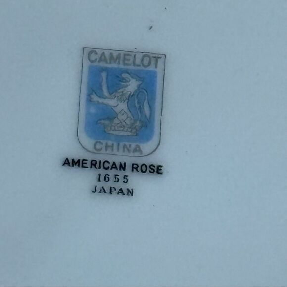 Camelot China American Rose 1655 Dinner
Plate - Vintage Floral Design - Picture 6 of 7